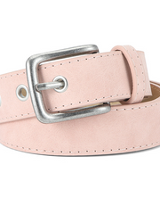 Herren Wildledergürtel – Rosa