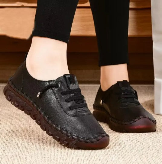 Anatomisch geformte damenschuhe für ergonomischen komfort im herbst/winter