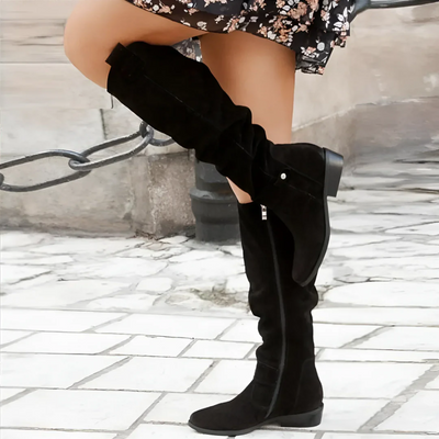 Elegante kniehohe stiefel für damen