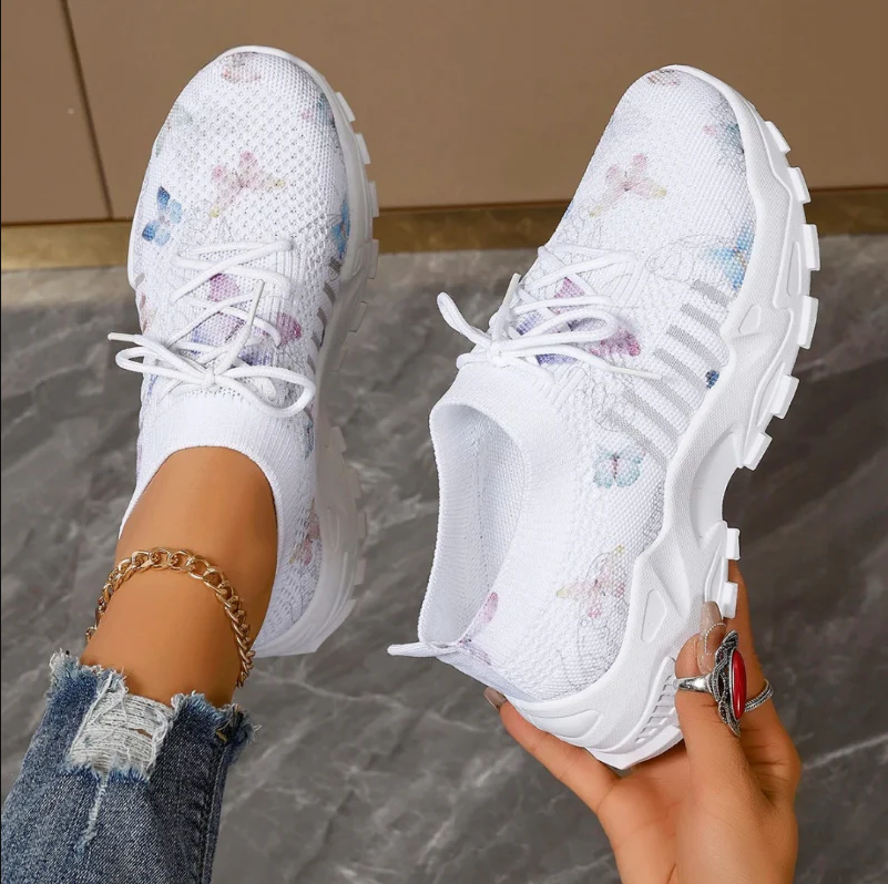 Weiche und atmungsaktive orthopädische komfortschuhe für damen