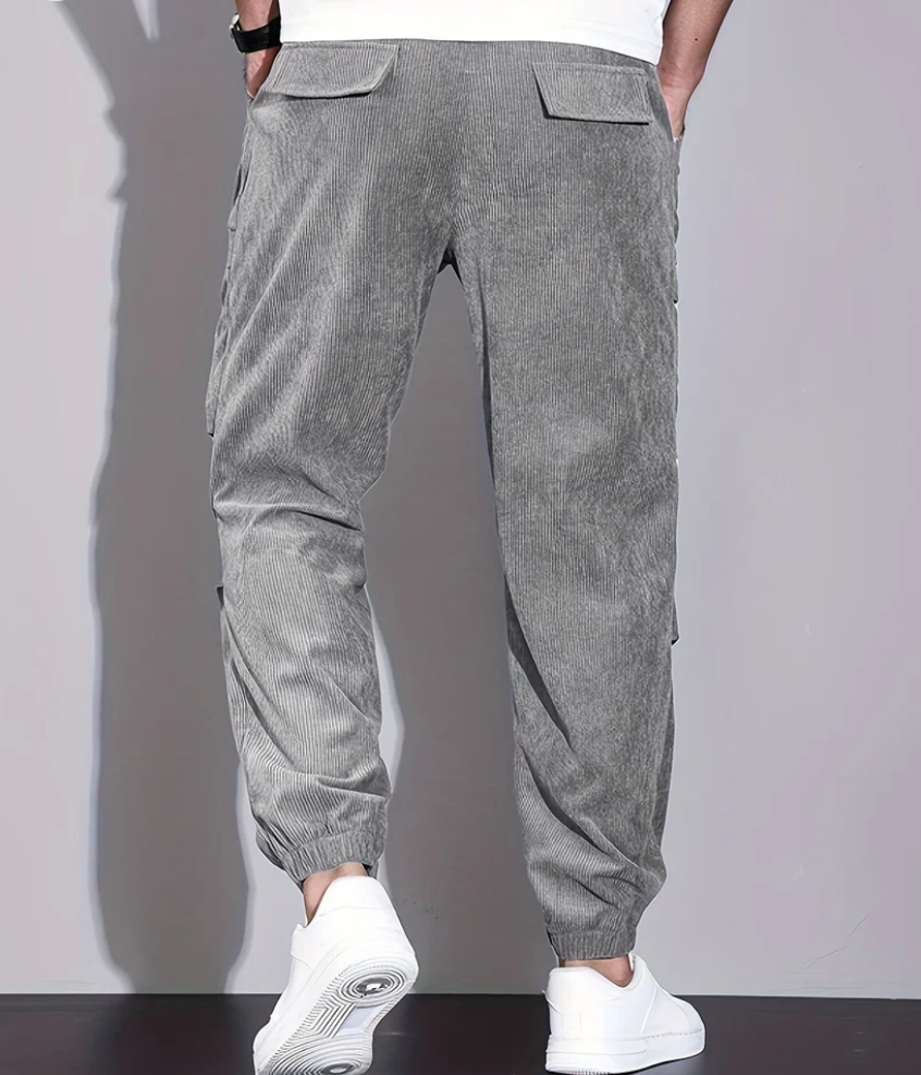 Kaffeefarbene cordhose - Leo