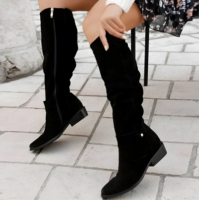 Elegante kniehohe stiefel für damen