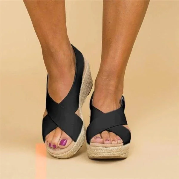 Sommerlicher chic: elegante espadrille-sandalen
