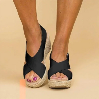 Sommerlicher chic: elegante espadrille-sandalen