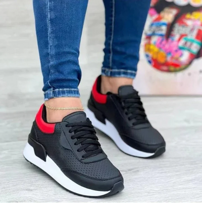 Darja - dreifarbige damen-sneaker mit modernem design – sneakers
