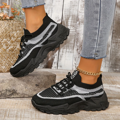 Atmungsaktive mesh-sneaker für damen