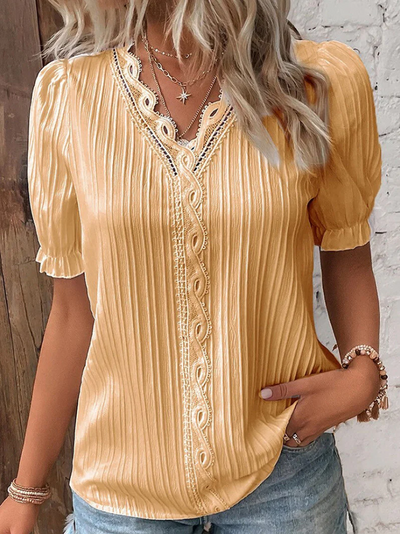 Astrid – elegante sommerbluse für damen