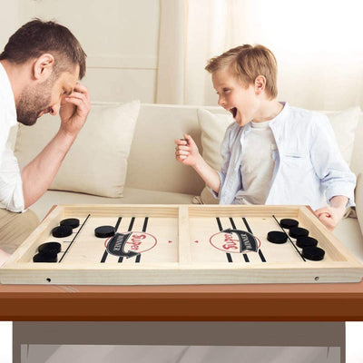 2-in-1 Tischfußball & Sjoelspaß – GameMaster