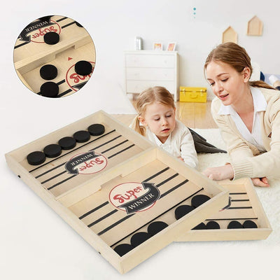 2-in-1 Tischfußball & Sjoelspaß – GameMaster