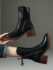 Amelia | Stilvolle Und Ergonomische Damen-Stiefeletten Für Den Alltag – Schwarz