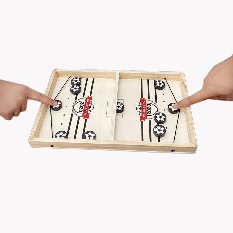 2-in-1 Tischfußball & Sjoelspaß – GameMaster