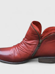 Helena | Orthopädische Komfortstiefel Für Damen – Rot