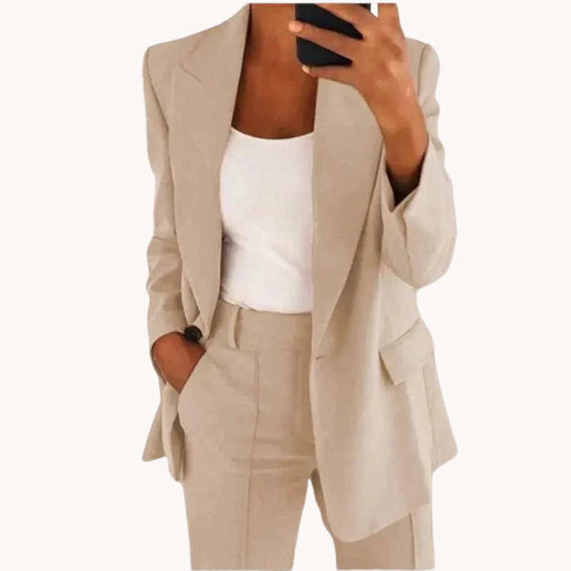 Ailsa | Stilvolle, schmeichelhafte Passform Damen Blazer Anzug