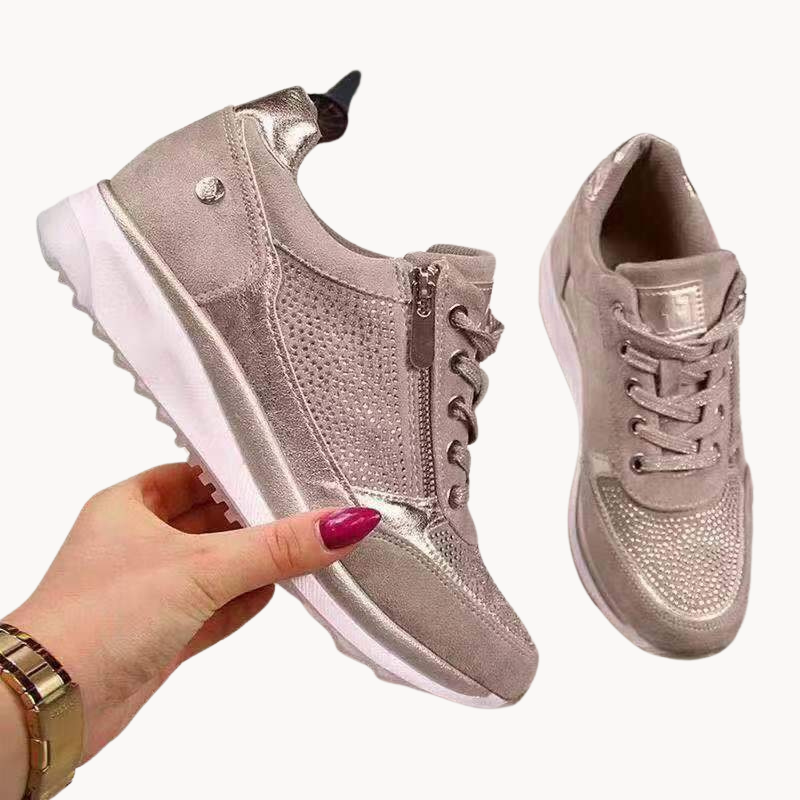 Aitana | Bequeme unterstützende Herren-Reißverschluss-Sneakers