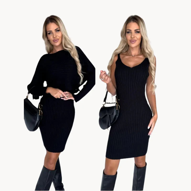 Ottavia – elegantes, vielseitiges 2-teiliges pullover-set für damen