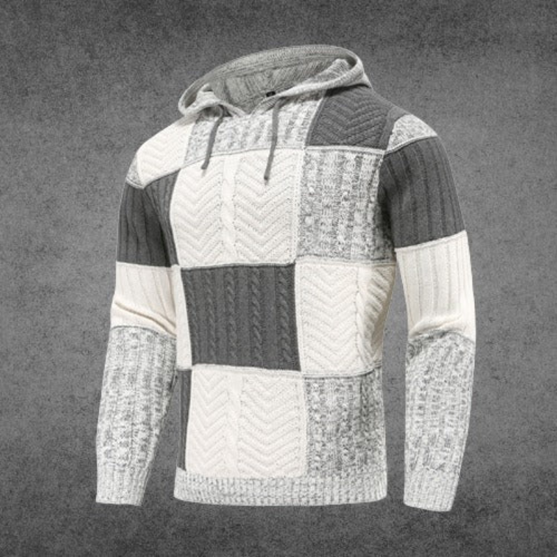 Adrien | Bequemer warmer Herren-Kapuzenpullover