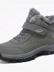 Halveka | Damen Wasserdichte Winterstiefel Gefüttert – Grau