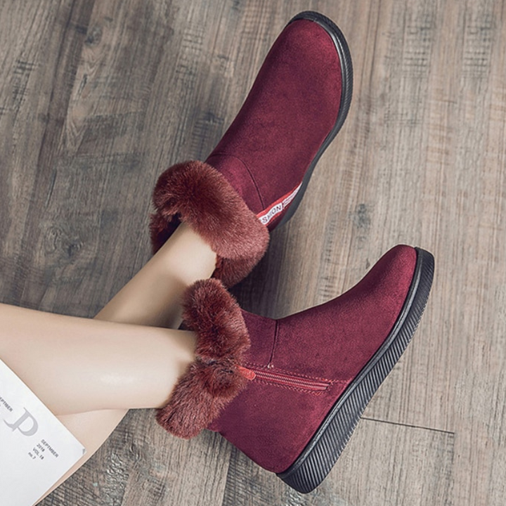 Gemütliche damenschuhe mit innenfutter