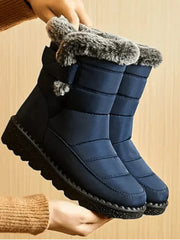 Winterstiefel Mit Hohem Schaft - Sara – Blau