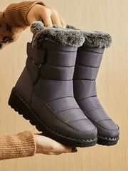 Winterstiefel Mit Hohem Schaft - Sara – Grau