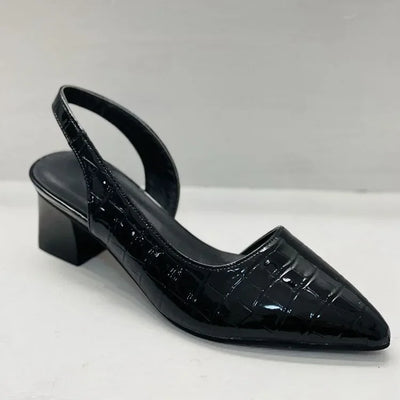 Elegante Slingback-Pumps mit Blockabsatz