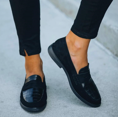 Elegante Damen Pumps Schwarz – Veganes Leder, Büro & Anlass