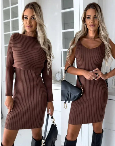 Ottavia – elegantes, vielseitiges 2-teiliges pullover-set für damen