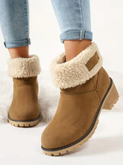 Sofia | Klassische Winterstiefel für Damen – Braun
