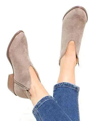Stilvolle Damen Stiefeletten - Eveline – Grau