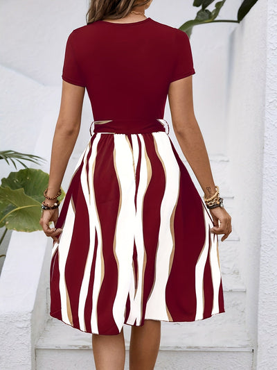 A-Linien Midi-Kleid für Damen