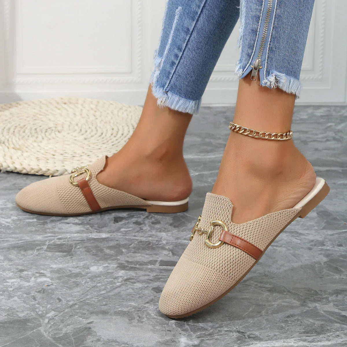 Aella – Stylische Slip-On-Pantoletten
