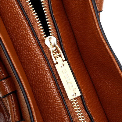 Luxus Ledertasche Damen – Echtleder Schultertasche Crossbody