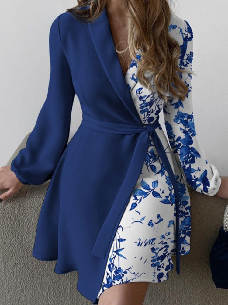 Premium Asymmetrisches Mini‑Kleid – Cocktail – Stretch Abenddress