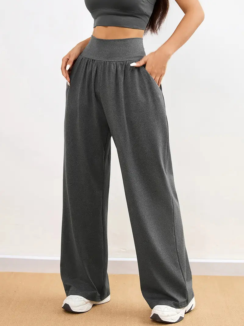 Zorythra – Bequeme Loungehose mit weitem Bein