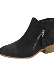 Daniela | Elegante Und Moderne Quasten Stiefeletten – Schwarz