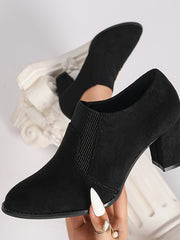 Marie | Feminine Stiefeletten für stilbewusste Damen – Schwarz