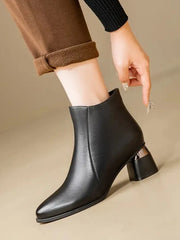Emily | Zeitlose Elegante Stiefel Für Damen – Schwarz