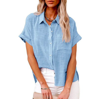 Adelene™ - Zeitlose Button-Up-Bluse