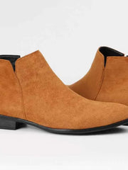 Chelsea Boots Herren – Kamel