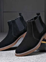 Chelsea Boots Männer – Schwarz