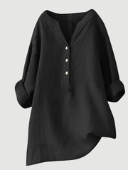 THEA | LEICHTE DAMENBLUSE – Schwarz