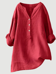 THEA | LEICHTE DAMENBLUSE – Wassermelonenrot