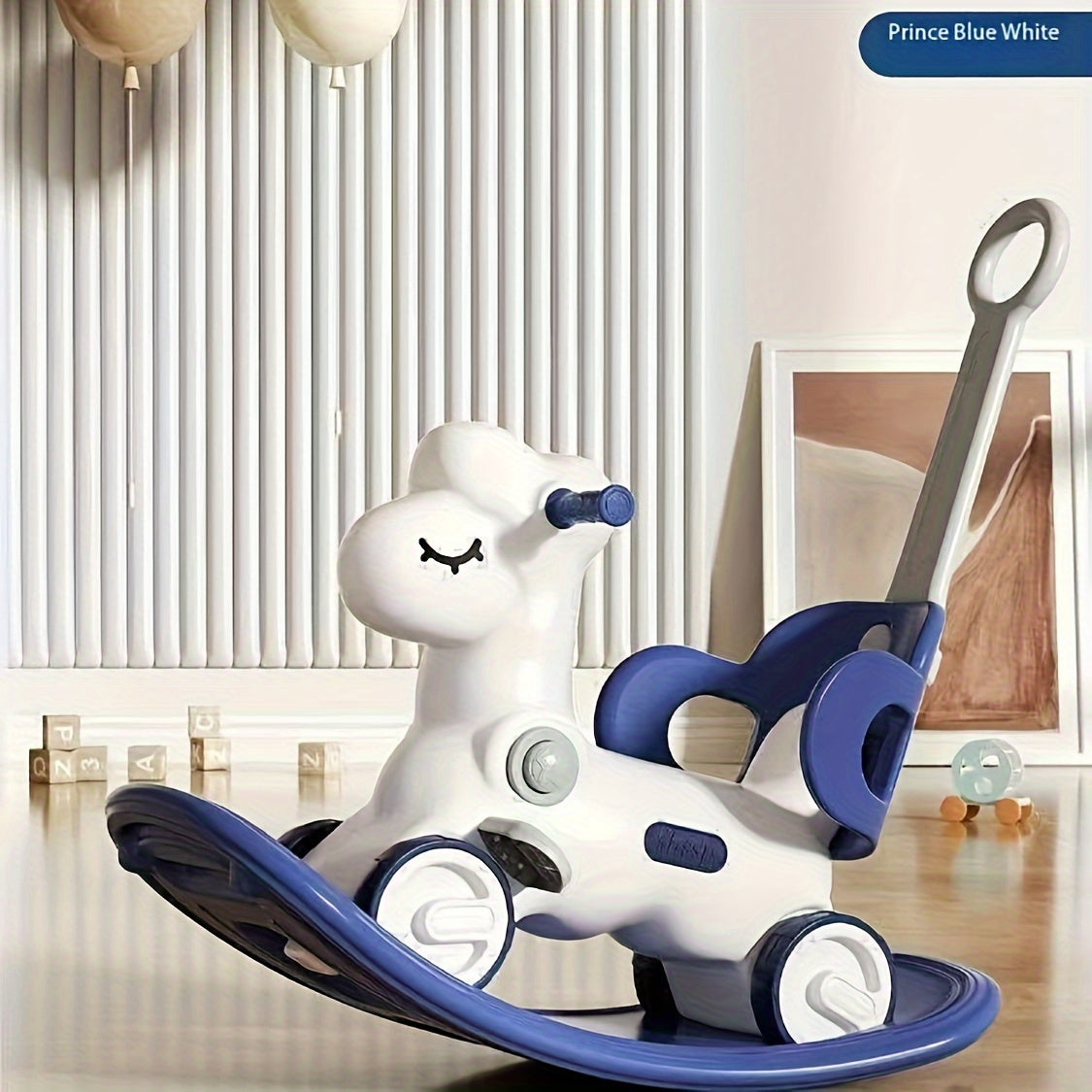 2-in-1 Schaukelpferd & Laufrad – WobbiRider