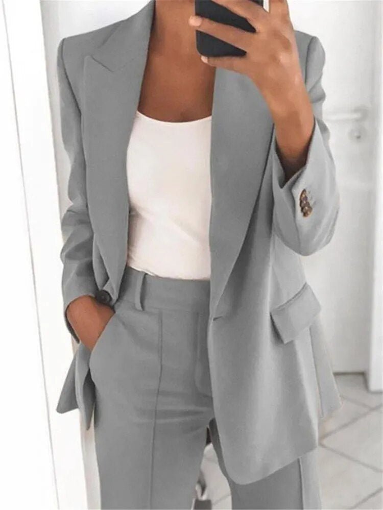Ailsa | Stilvolle, schmeichelhafte Passform Damen Blazer Anzug