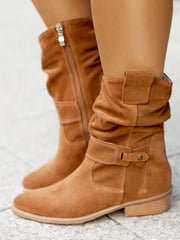 Camilla | Elegante Und Legere Slouch Stiefeletten – Braun