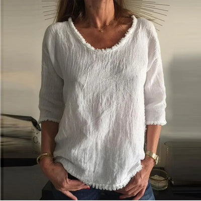 Lässiges leinentop – bequem & stylisch