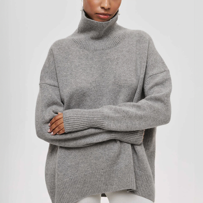 Amelia | Eleganter Strick-Dolcevita-Pullover
