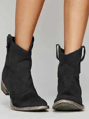 Elegante Stiefeletten Damen – Schwarz