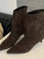 Elegante Stiefeletten – Braun