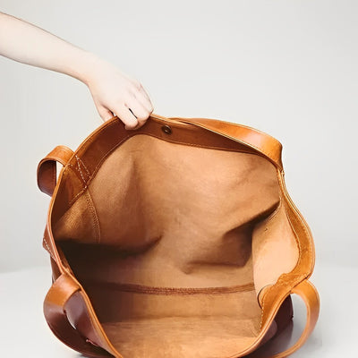 Vintage Ledertasche für Damen